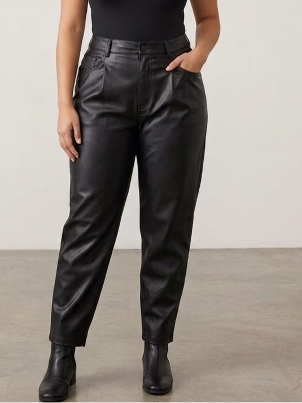 Dynamite Ultra High Rise GiGI coated denim- size 26